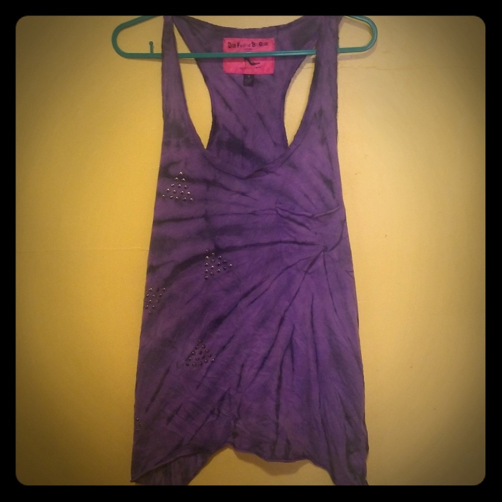 Purple tank